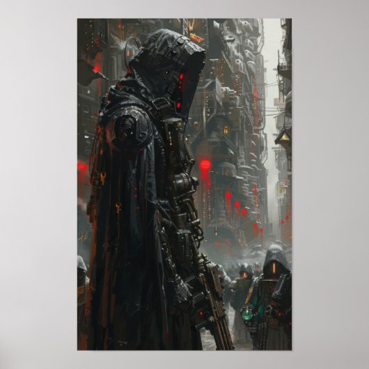 AI Quintessenzieller Warhammer 40k Hervorhebung 40 Poster (Vorne)