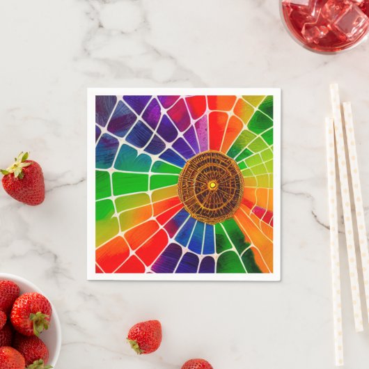Ai Rainbow Web Serviette (Beispiel)