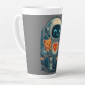 AI & Robot Characters – Futuristic Design Collecti Milchtasse (Linke Ecke)
