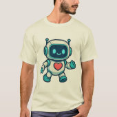 AI & Robot Characters T-Shirt (Vorderseite)