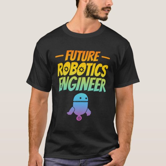 Ai Robotics Machine Learning - Future Robotics Eng T-Shirt (Vorderseite)