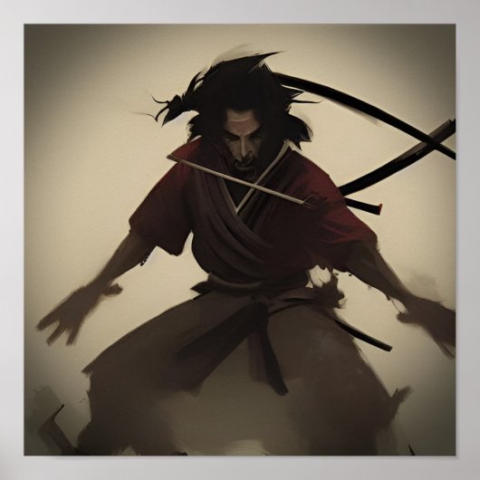 AI Samurai Battle #02 Poster (Vorne)