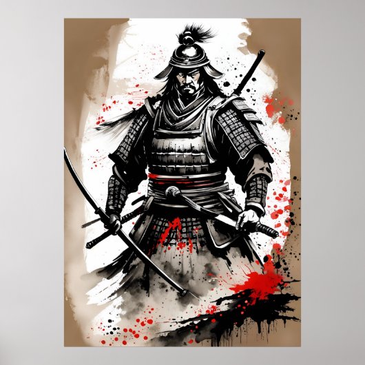 AI Samurai Poster (Vorne)