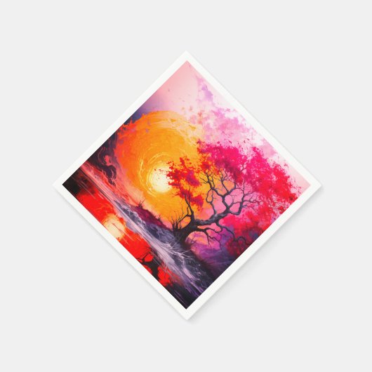 Ai Scene Serviette (Ecke)