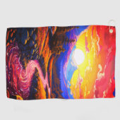 Ai Scenery Golfhandtuch (Horizontal)