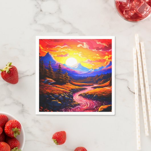 Ai Scenery Serviette (Beispiel)