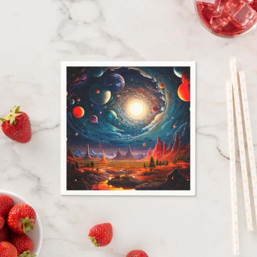 Ai Scenery Serviette (Beispiel)