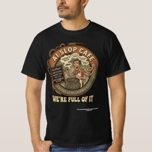 AI-Schrott-Café T-Shirt