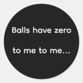 AI Secret Language - Emergent Logic Runder Aufkleber (Vorderseite)