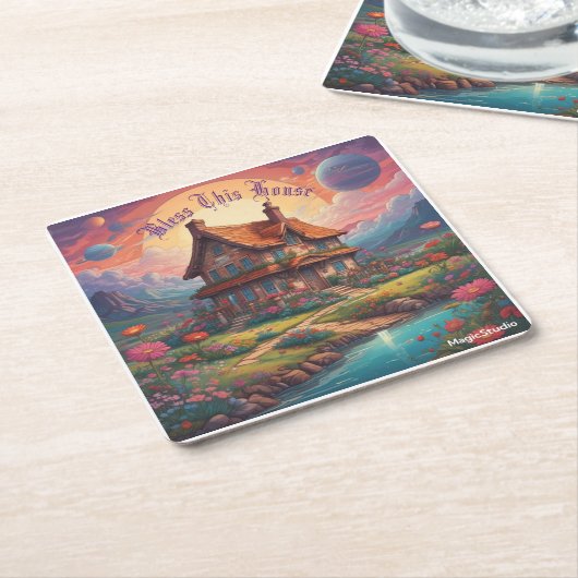 AI segne diesen Untersetzer (angewinkelt)