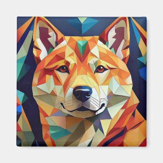 AI Shiba Inu Magnet (Vorne)