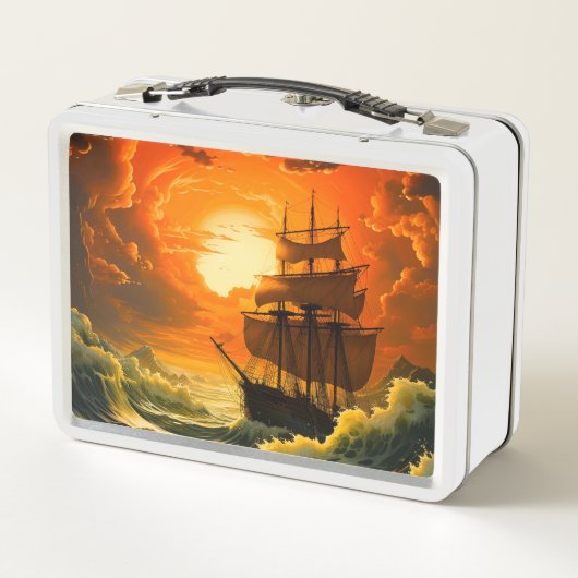 Ai Ship Metall Brotdose (Rückseite)