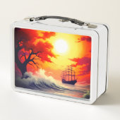 Ai Ship Metall Brotdose (Rückseite)