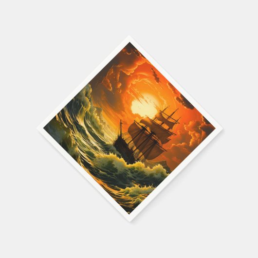 Ai Ship Serviette (Ecke)