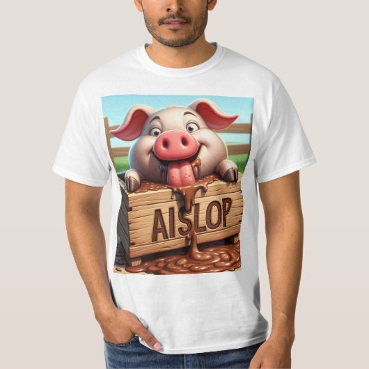AI Slop! T-Shirt (Vorderseite)