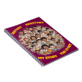 AI Spiral Story Notebook oder Journal Notizblock (Rechte Seite)