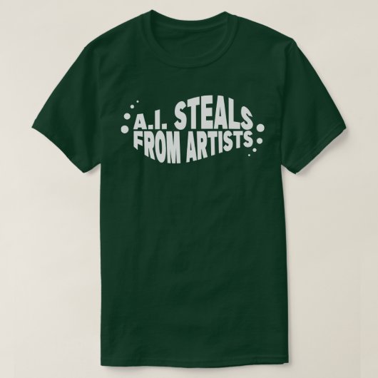 AI Steals T-Shirt (Design vorne)