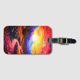 Ai Sunset Gepäckanhänger