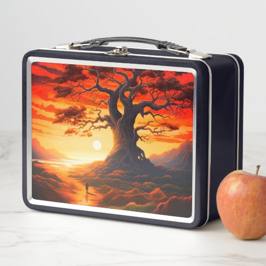 Ai Sunset Metall Brotdose (Beispiel)