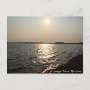 AI Sunset Postcard Postkarte