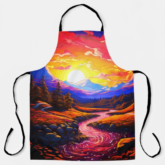 Ai Sunset Schürze (Vorderseite)