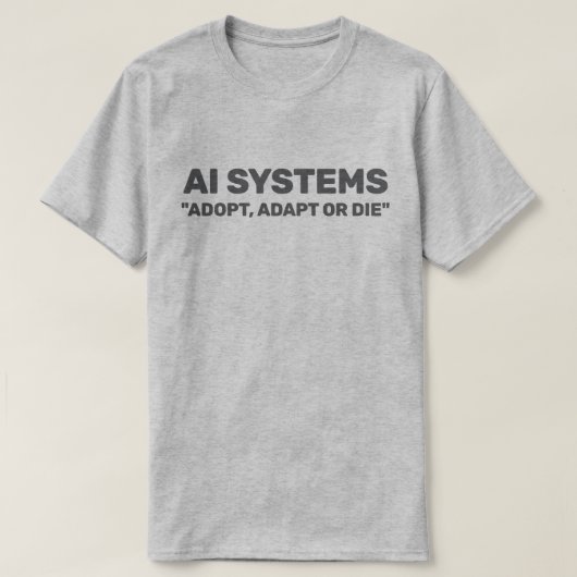 AI Systems™ T-Shirt (Design vorne)