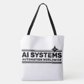 AI Systems™ Tragetasche Tasche (Rückseite)