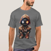 ai T - Shirt futuristische Technologie Roboter Des (Vorderseite)