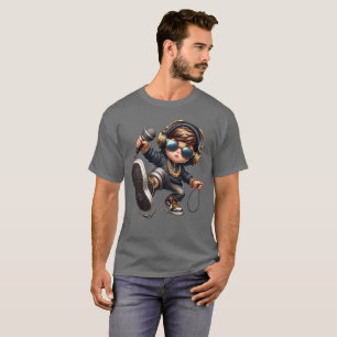 ai T - Shirt futuristische Technologie Roboter Des