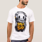 ai T - Shirt futuristische Technologie Roboter Des (Vorderseite)