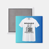 AI-T - SHIRT-Prototyp Magnet (Vorderseite/Rückseite)