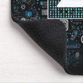 Ai - Technologie - Coding Monogram - Sigma Mousepad (Ecke)