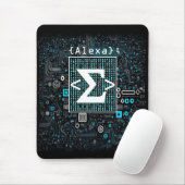 Ai - Technologie - Coding Monogram - Sigma Mousepad (Mit Mouse)