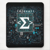 Ai - Technologie - Coding Monogram - Sigma Mousepad (Vorne)