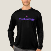 AI-Technologie Tri-Blend Shirt (Vorderseite)