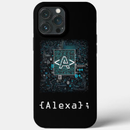 Ai - Technology - Coding Monogram - Letter A Case- Case-Mate iPhone Hülle