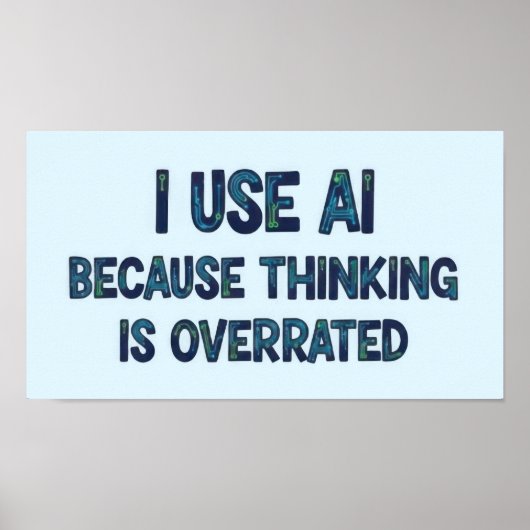 AI Text Poster (Vorne)