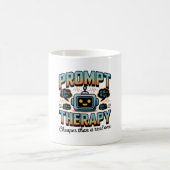 AI Therapy Graphic – Prompt Engineering Design Kaffeetasse (Mittel)