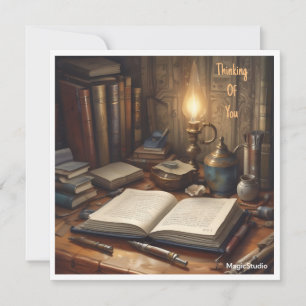 AI Thinking Your Announcement Card Ankündigung