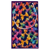 AI Tied Bows Geschenktasche Kleine Geschenktüte (Rückseite)