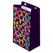 AI Tied Bows Geschenktasche Kleine Geschenktüte (Vorderseite Schrägansicht)