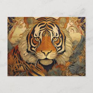 AI Tiger Postkarte