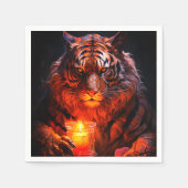 Ai Tiger Serviette (Vorderseite)