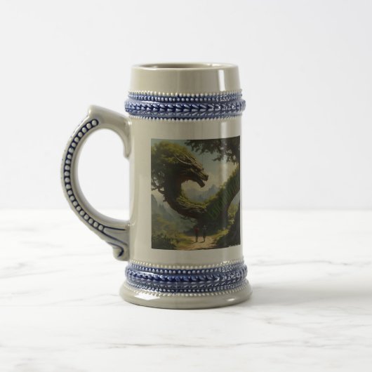 AI Tree Dragon Tasse Beer Stein (Links)
