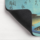 Ai (Trout) - Hiroshige Farbe Japanischer Fisch Pri Mousepad (Ecke)