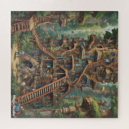 AI Ultimate Tree House Puzzle (Horizontal)