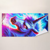 Ai Unicorn Badehandtuch (Badehandtuch)