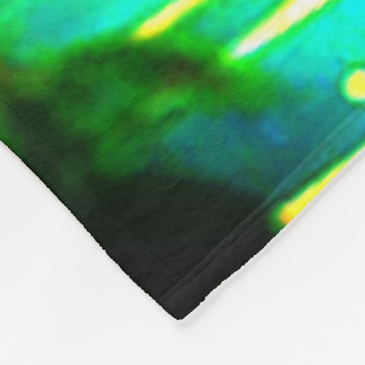 AI Unicorn Fleecedecke (Ecke)