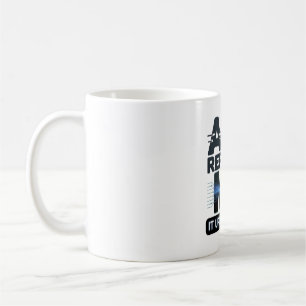 AI-Upgrade-Zitat für Technikliebhaber Kaffeetasse