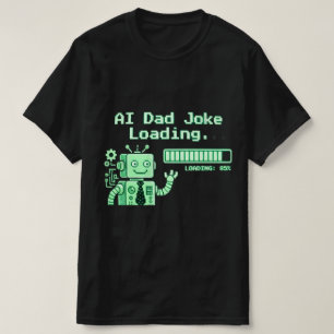 AI-Vater-Witz-Shirt Lustiges Tech-Vater-Geschenk T-Shirt